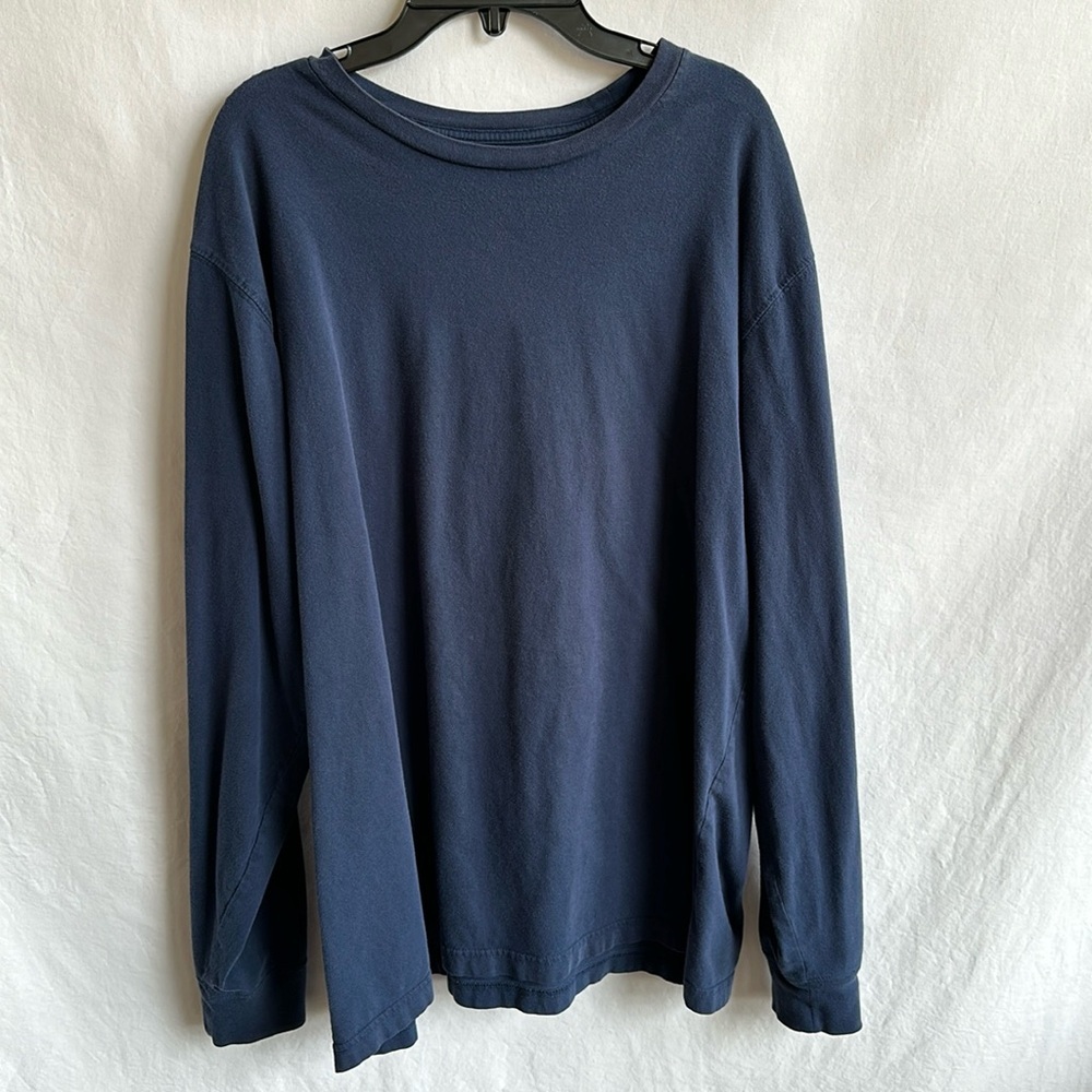 George long sleeve navy blue shirt, size XL